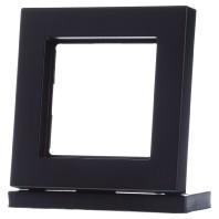 JUNG afdekraam 1 voudig - A550 grafiet zwart (A5581BFSWM) - thumbnail
