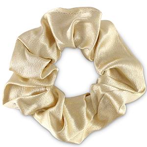 scrunchie Zijde Champagne