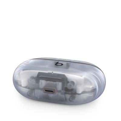 Beats Studio Buds + | echt draadloze oortjes met ruisonderdrukking, verbeterde compatibiliteit met Apple en Android, ingebouwde microfoon, ruimtelijke audio - Transparant