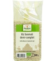 Primeal Halfvolkoren basmati rijst bio 500 Gram - thumbnail