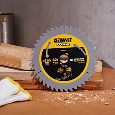 DeWALT Cirkelzaagblad voor Hout | Extreme Runtime | Ø 165mm Asgat 30mm 42T - DT99561-QZ - thumbnail