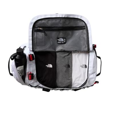 The North Face Base Camp M Duffel TNF White/TNF Black/Elevation Red M (71L) The North Face Base Camp M Duffel TNF White/TNF Black/Elevation Red M (71L)
