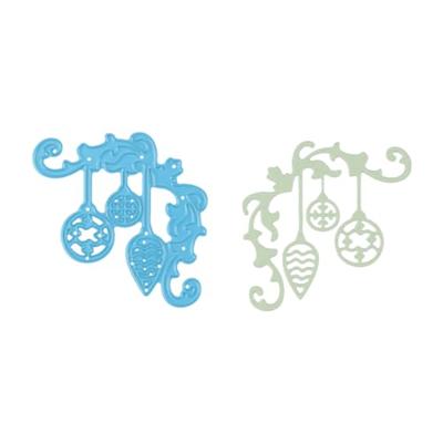 Nellie's Choice • shape die kerstbal hangend