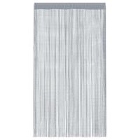 Koordgordijnen 2 st 100x250 cm lichtgrijs - thumbnail