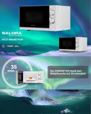 Salora 20MSM700 Magnetron Wit