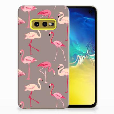 Samsung Galaxy S10e | TPU Hoesje | Flamingo