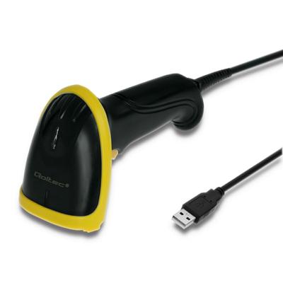 Qoltec 50867 Laserlezer 1D | 2D | USB | zwart