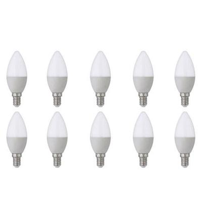 LED Lampen Set van 10 - E14 Fitting - 4W - Helder Koud Wit 6400K