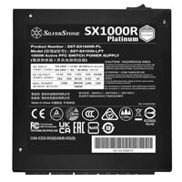 SilverStone SST-SX1000R-PL, 1000 Watt voeding - thumbnail