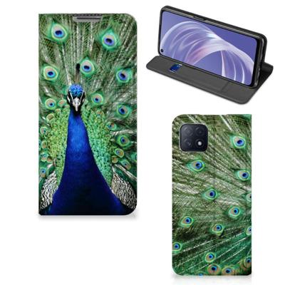 OPPO A73 5G | Hoesje maken | Pauw OPPO A73 5G | Hoesje maken | Pauw