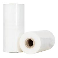 Machinewikkelfolie 23 micron 50 cm x 1340 meter 280% voorrek transparant - thumbnail