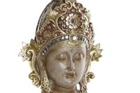 Decoratieve figuren DKD Home Decor Bruin Gouden Boeddha Orientaals 15 x 7 x 38 cm - thumbnail