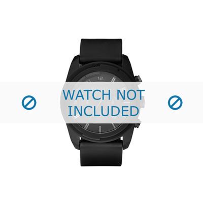 Diesel horlogeband DZ4211 Silicoon Zwart 25mm Diesel horlogeband DZ4211 Silicoon Zwart 25mm