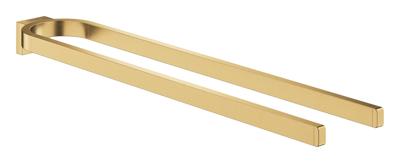 GROHE Selection Handdoekhouder - 36cm - dubbel - niet draaibaar - brushed cool sunrise 41059gn0