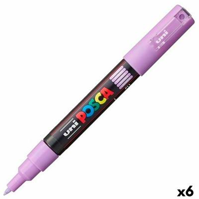 Markeerstift POSCA PC-1M Lavendel (6 Stuks)