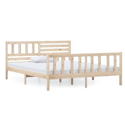 Bedframe massief hout 120x200 cm