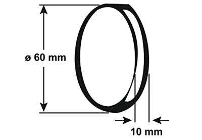 Cornat blindrozet d60mm - tec383000