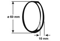 Cornat blindrozet d60mm - tec383000 - thumbnail