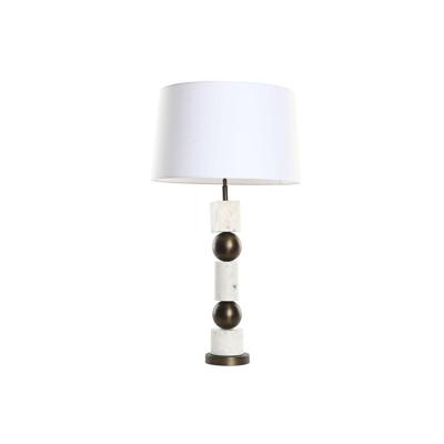 Bureaulamp Home ESPRIT Wit Brons 50 W 220 V