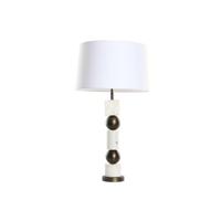 Bureaulamp Home ESPRIT Wit Brons 50 W 220 V - thumbnail