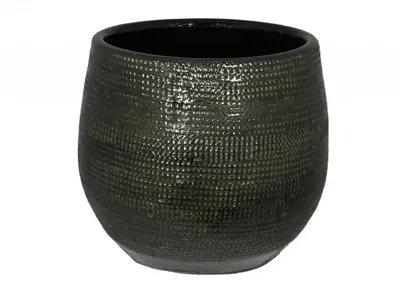 HS Potterie Pot Tokio Groen 39x36cm HS Potterie Pot Tokio Groen 39x36cm