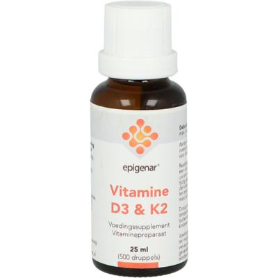 Epigenar Support Vitamine D3 en K2 Druppels 25ml