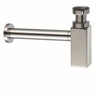 Wastafel Sifon Hotbath Pal Vierkant Chroom - thumbnail