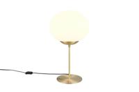 Trio TafellampFomento Ø 30cm - messing met wit glas - 563100108 - thumbnail