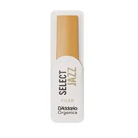 D&apos;Addario Woodwinds Organic Select Jazz Filed Alto Saxophone Reeds 3 soft (10 stuks) - thumbnail