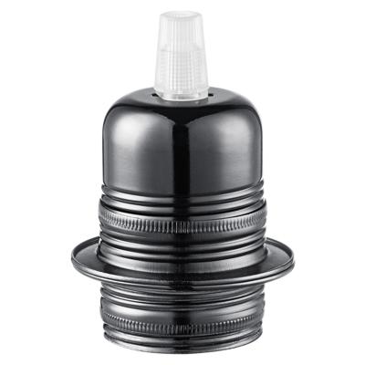 Home sweet home metalen 2-rings fitting E27 zwart Home sweet home metalen 2-rings fitting E27 zwart