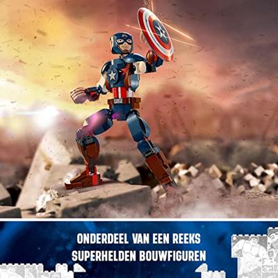 LEGO super heroes 76258 captain america bouwfiguur - thumbnail