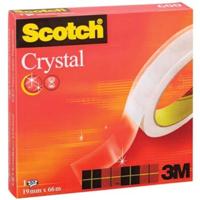 Plakband scotch crystal 600 19mmx66m transparant - thumbnail