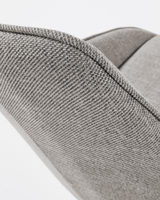 Kave Home Eetkamerstoel 'Jenna' kleur Lichtgrijs