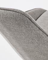 Kave Home Eetkamerstoel 'Jenna' kleur Lichtgrijs - thumbnail