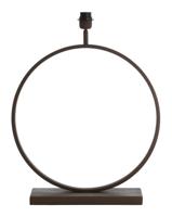 Light & Living Tafellamp 'Liva' 59cm, kleur Bruin (excl. kap) - thumbnail