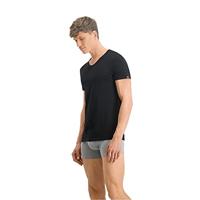 2-pack heren basic ondershirts - V-hals - Slim Fit heren T-shirt katoen - thumbnail