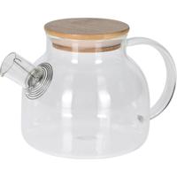 Glazen theepot 800 ml met Filter Theepotten/theekannen van Glas - thumbnail
