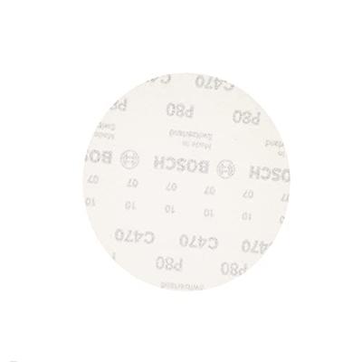 Bosch Accessories 2608605428 2608605428 Schuurpapier voor schuurschijf Met klittenband, Ongeperforeerd Korrelgrootte (num) 80 (Ø) 115 mm 10 stuk(s)