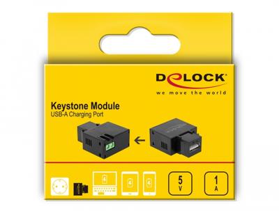 USB A naar 2-pins aansluitblok keystone USB A naar 2-pins aansluitblok keystone