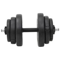 Halterset met gewichten 120 kg - thumbnail