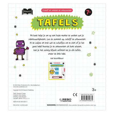 Rebo Publishers Tafels - rekenhulp