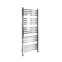Handdoekradiator Sapho Metro Recht 50x120 cm Chroom - thumbnail