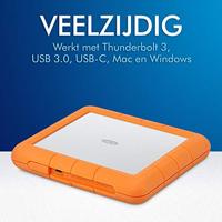 LaCie Rugged Raid Shuttle 8TB Mobile Drive USB-C USB 3.1 - thumbnail