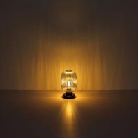 Globo Ronde tafellampNormy smoke glas Ø 14cm - 15469TS - thumbnail