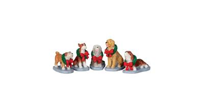 Lemax christmas pooch s/5 kerstdorp figuur type 3 2013