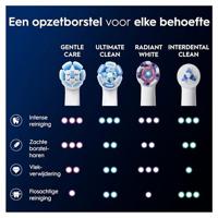 Oral-B Braun Oral-B iO Sanfte Reinigung Ersatzb Opzetborstel voor elektrische tandenborstel, Reserve borstels 8 stuk(s) Wit - thumbnail