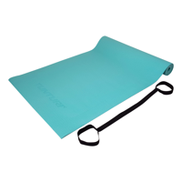 Tunturi Yogamat PVC l Turquoise l 180 x 60 x 0.4 cm - thumbnail