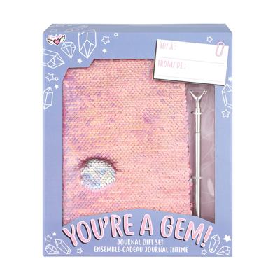 Crayola dagboekset You're a Gem! meisjes zilver 2-delig