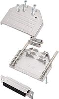 encitech DTZI25-HDS-K DTZI25-HDS-K D-sub behuizing Aantal polen: 44 Tinspuitgiet 180 ° Metaal 1 stuk(s) - thumbnail