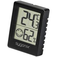 Sygonix SY-5268502 Thermo- en hygrometer Zwart - thumbnail